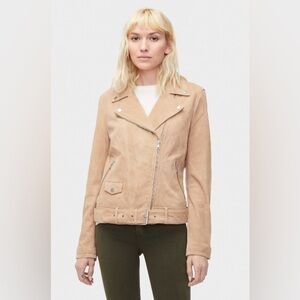 UGG Stacey suede moto jacket